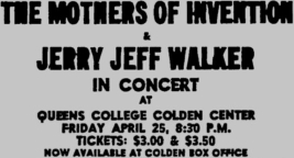 25/04/1969Colden Center @ Queens College, New York, NY